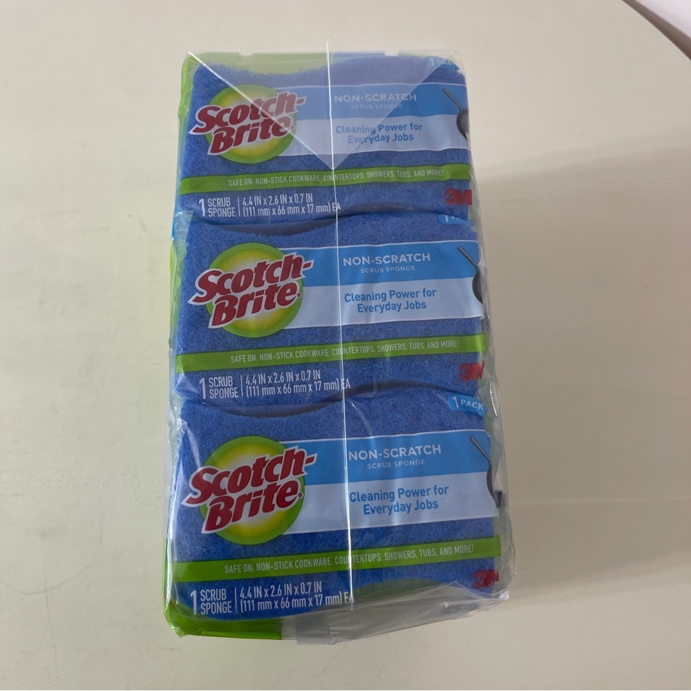 54 x Scotch brite scrub sponges - Picture 3 of 5